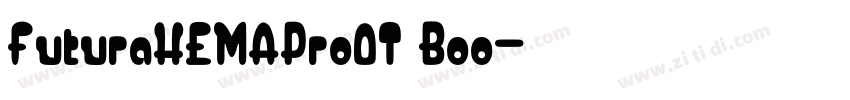 FuturaHEMAProOT Boo字体转换